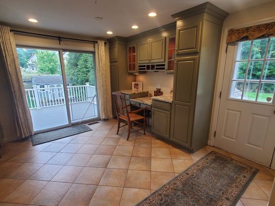 Home Office, Interior, Kitchen, Recessed Lighting