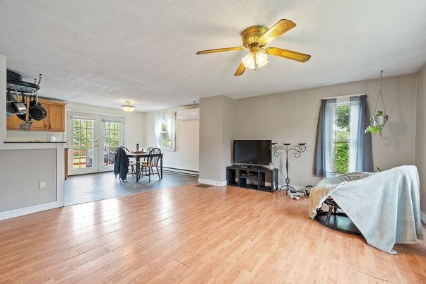 Dining room, Interior, Wood Texture Flooring