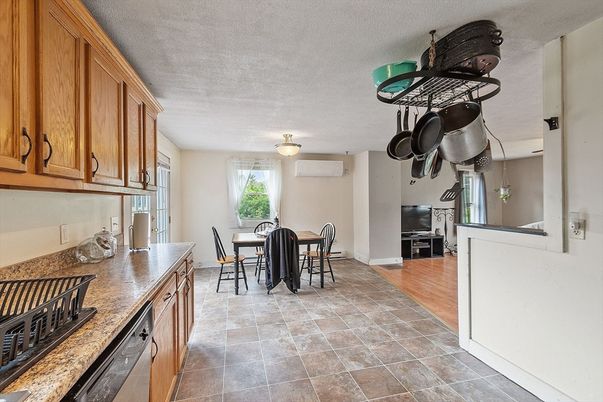 Dining room, Interior, Wood Texture Flooring
