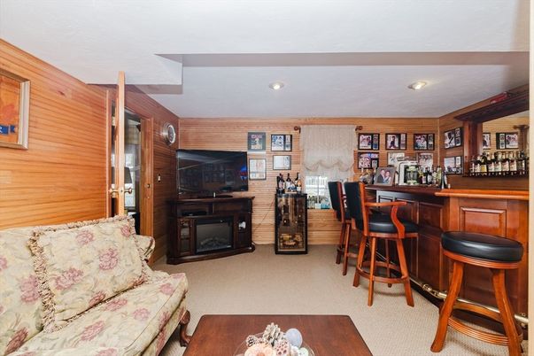 Interior, Recessed Lighting, Wooden Walls