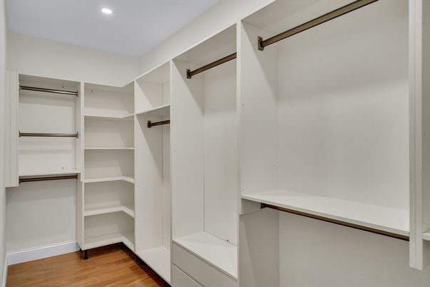 Interior, Recessed Lighting, Walk-in Closets, Wood Texture Flooring