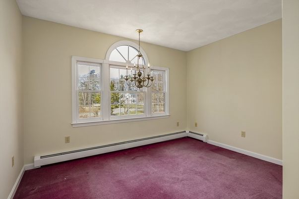 Chandelier, Empty room, Interior