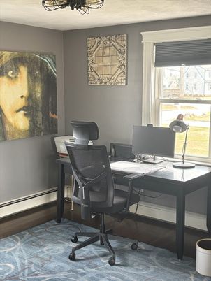 Home Office, Interior, Wood Texture Flooring