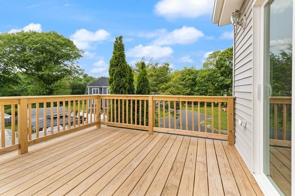 Exterior, Wood Texture Flooring