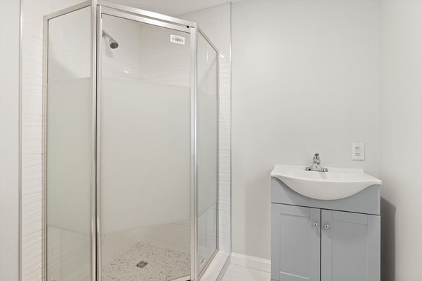 Bathroom, Glass Shower, Interior