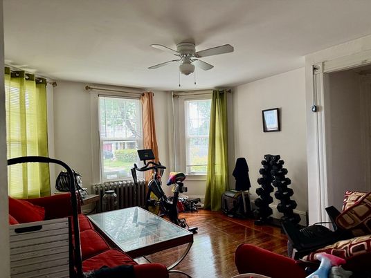 Fitness Equipment, Interior, Wood Texture Flooring