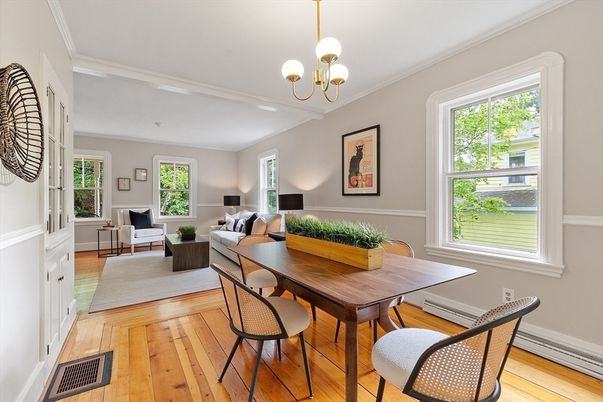 Chandelier, Dining room, Interior, Living room, Wood Texture Flooring