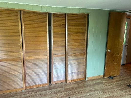Empty room, Interior, Wood Texture Flooring, Wooden Walls
