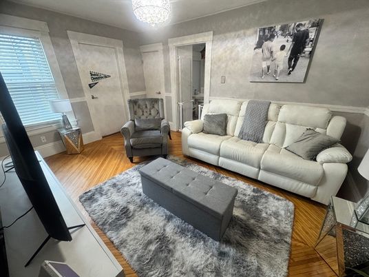 Chandelier, Interior, Living room, Wood Texture Flooring