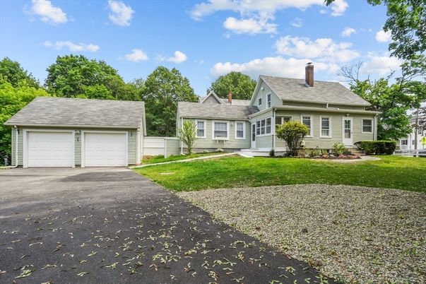 Attached, Backyard, Exterior, Facade, Cape Cod