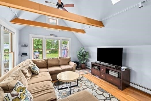 Interior, Living room, Wooden Beams, Wood Texture Flooring