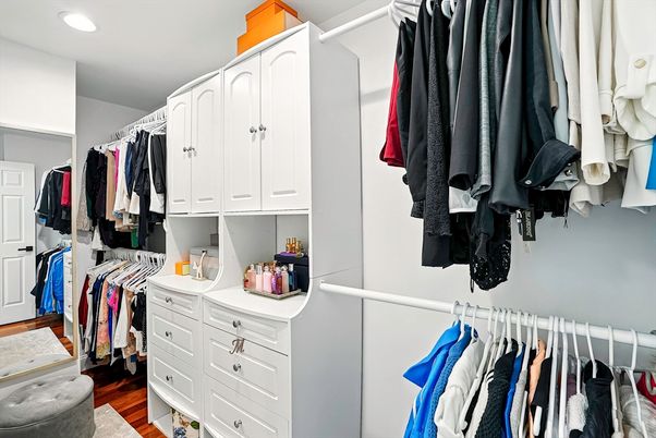 Interior, Recessed Lighting, Walk-in Closets, Wood Texture Flooring
