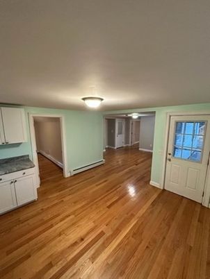 Empty room, Interior, Wood Texture Flooring