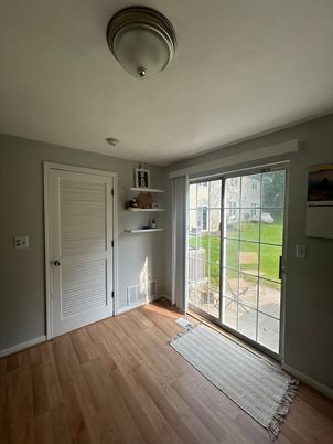 Empty room, Interior, Wood Texture Flooring