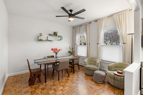 Dining room, Interior, Wood Texture Flooring