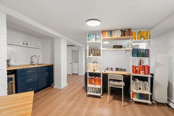 Home Office, Interior, Wood Texture Flooring