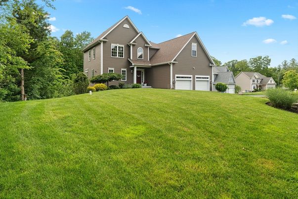 Attached, Backyard, Exterior, Facade, Brick Traditional
