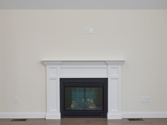 Fireplace, Interior, Wood Texture Flooring