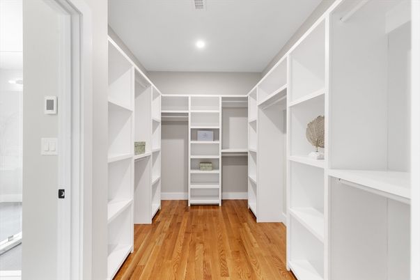 Interior, Recessed Lighting, Walk-in Closets, Wood Texture Flooring