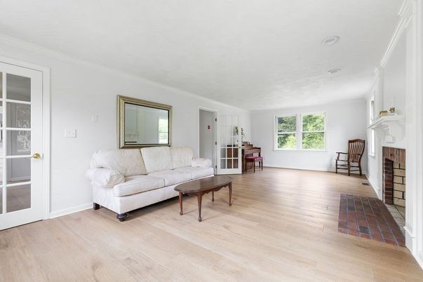 Fireplace, Interior, Living room, Wood Texture Flooring