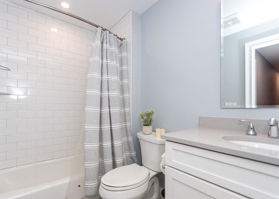 Bathroom, Interior, Recessed Lighting
