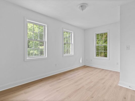 Empty room, Interior, Wood Texture Flooring
