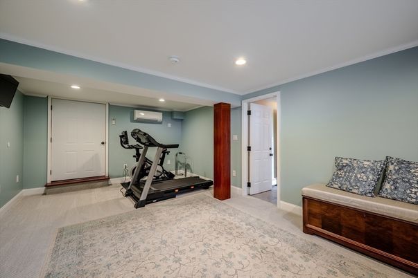 Fitness Equipment, Interior, Recessed Lighting