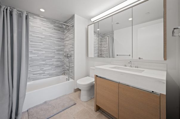 Bathroom, Interior, Recessed Lighting