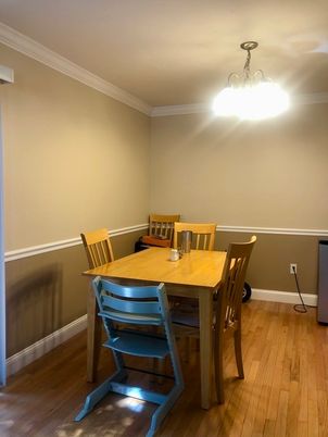 Dining room, Interior, Wood Texture Flooring