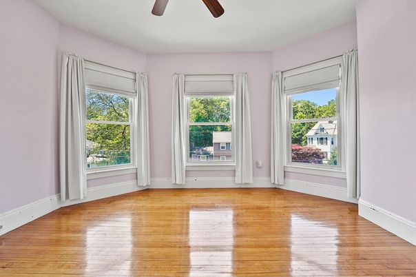 Empty room, Interior, Wood Texture Flooring