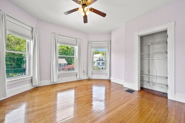 Empty room, Interior, Wood Texture Flooring