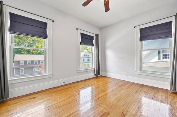 Empty room, Interior, Wood Texture Flooring