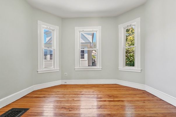 Empty room, Interior, Wood Texture Flooring