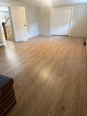 Empty room, Interior, Wood Texture Flooring