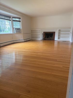 Empty room, Fireplace, Interior, Wood Texture Flooring