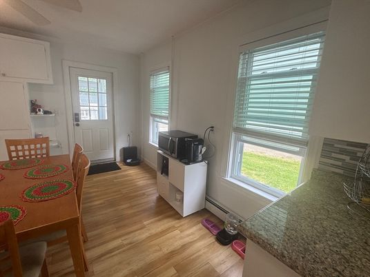 Dining room, Interior, Wood Texture Flooring