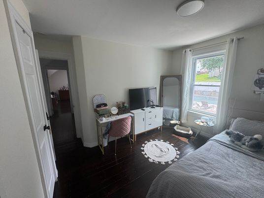 Bedroom, Home Office, Interior, Wood Texture Flooring