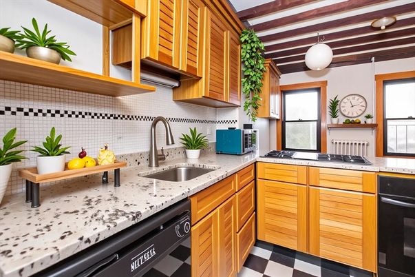 Interior, Kitchen, Pendant Lights