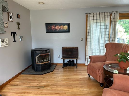 Fireplace, Interior, Wood Texture Flooring