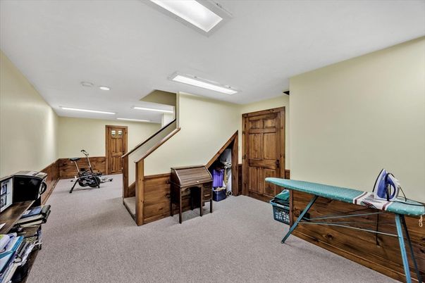 Home Office, Interior, Recessed Lighting