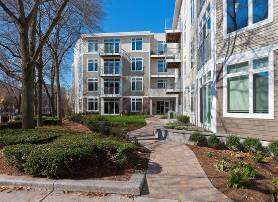 Exterior, Facade, Condo Building