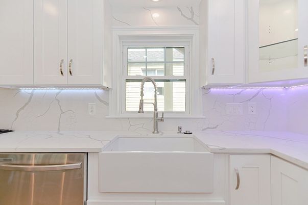 Interior, Kitchen, Marble Walls