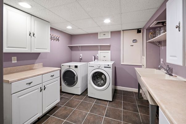 Interior, Recessed Lighting, Washer