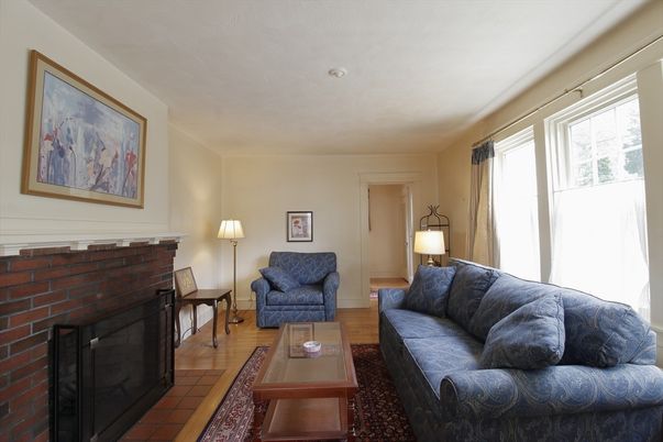 Fireplace, Interior, Living room, Stone Walls, Wood Texture Flooring