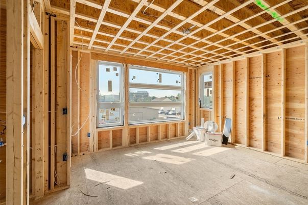 Empty room, Interior, Wooden Beams, Wooden Ceilings, Wooden Walls