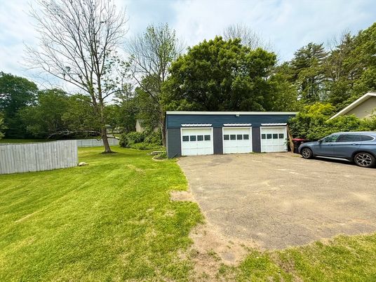 Backyard, Detached Garage, Exterior
