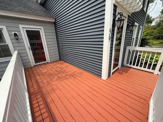 Exterior, Wood Texture Flooring