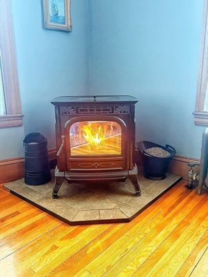 Fireplace, Interior, Wood Texture Flooring