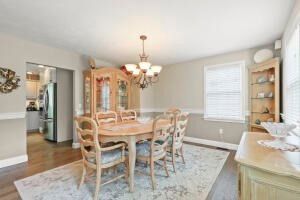 Chandelier, Dining room, Interior, Kitchen, Wood Texture Flooring