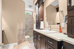 Bathroom, Glass Shower, Interior, Marble
